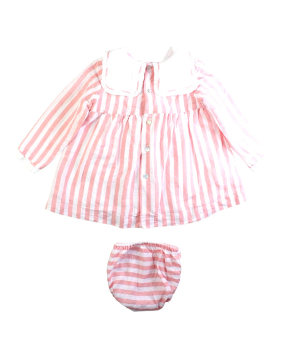 A Pink Shorts Sets from La Coqueta in size 2T for girl. (Back View)