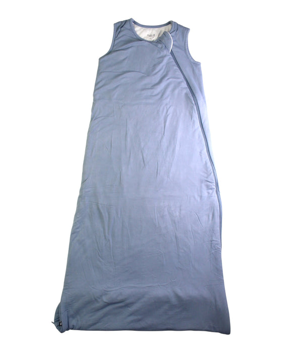 A Blue Sleepsacs from Kyte Baby in size 4T for neutral. (Front View)