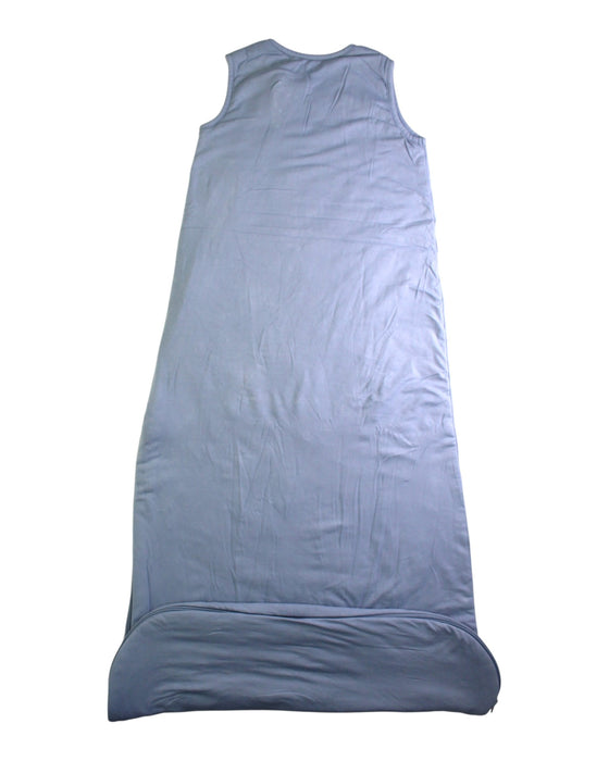 A Blue Sleepsacs from Kyte Baby in size 4T for neutral. (Back View)