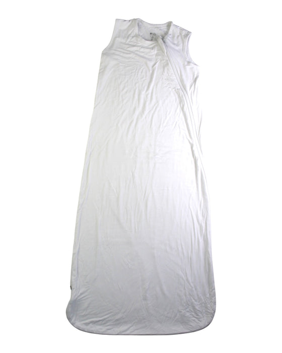 A White Sleepsacs from Kyte Baby in size 18-24M for neutral. (Front View)