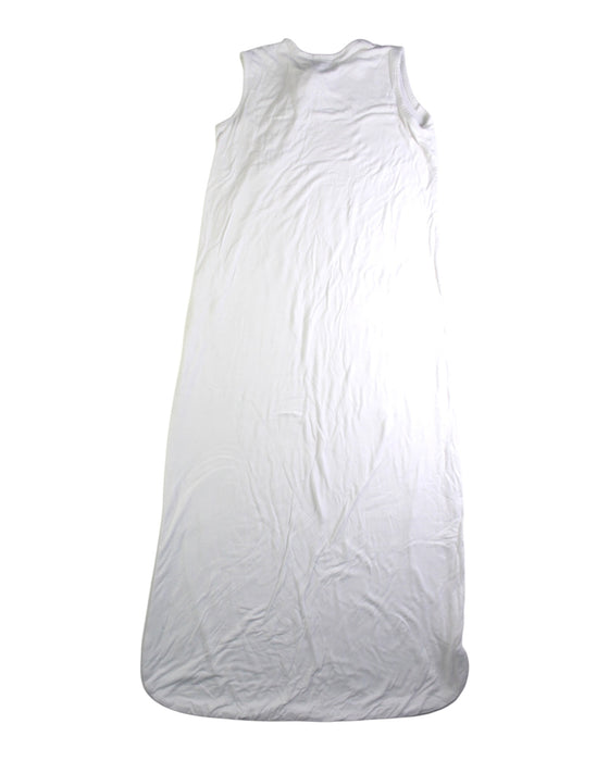 A White Sleepsacs from Kyte Baby in size 18-24M for neutral. (Back View)