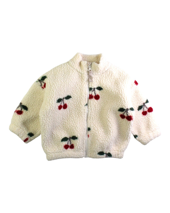 A White Lightweight Jackets from Konges Sløjd in size 6-12M for girl. (Front View)