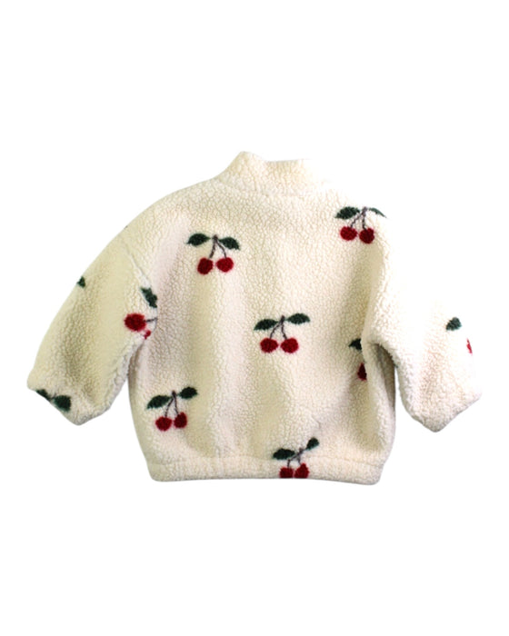 A White Lightweight Jackets from Konges Sløjd in size 6-12M for girl. (Back View)
