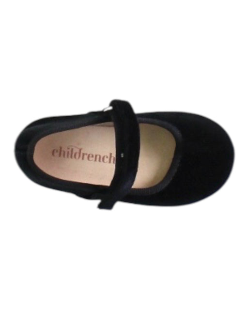 A Black Flats from Childrenchic in size 18-24M for girl. (Front View)