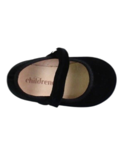 A Black Dress Shoes from Childrenchic in size 12-18M for girl. (Front View)