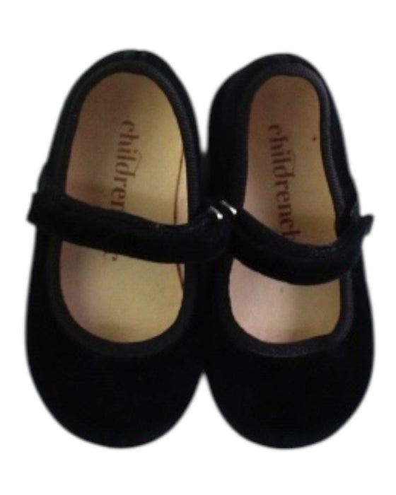 A Black Dress Shoes from Childrenchic in size 12-18M for girl. (Back View)