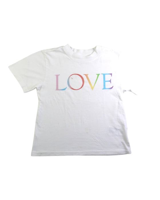 A White Short Sleeve T Shirts from Crewcuts in size 4T for neutral. (Front View)