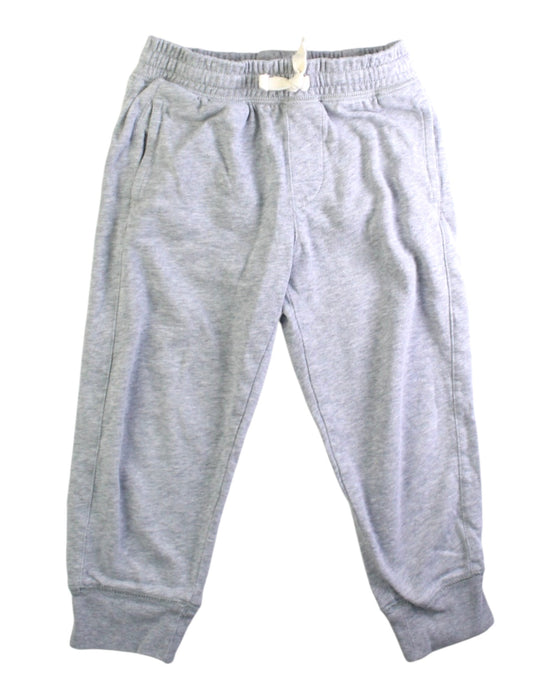 A Grey Sweatpants from Crewcuts in size 5T for boy. (Front View)