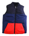 A Navy Outerwear Vests from Jacadi in size 6T for boy. (Front View)