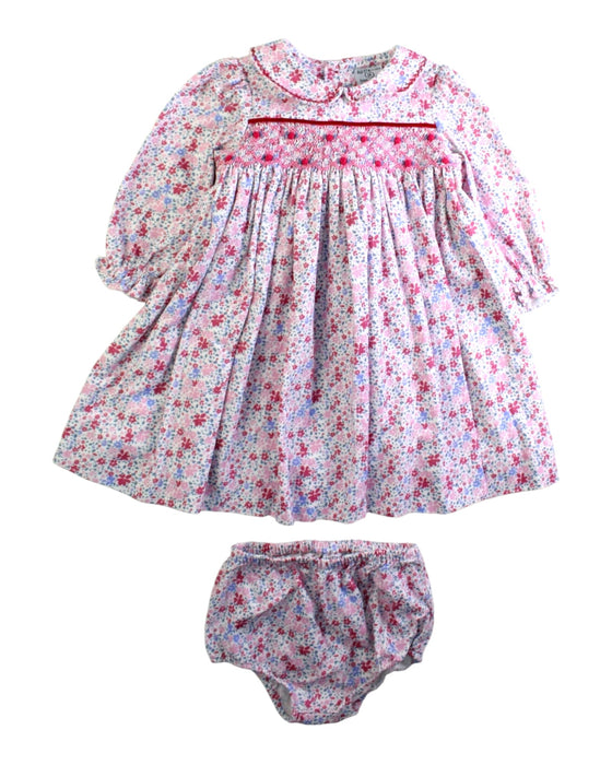 A Pink Dress Sets from Little Larks in size 6-12M for girl. (Front View)