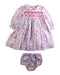 A Pink Dress Sets from Little Larks in size 6-12M for girl. (Front View)
