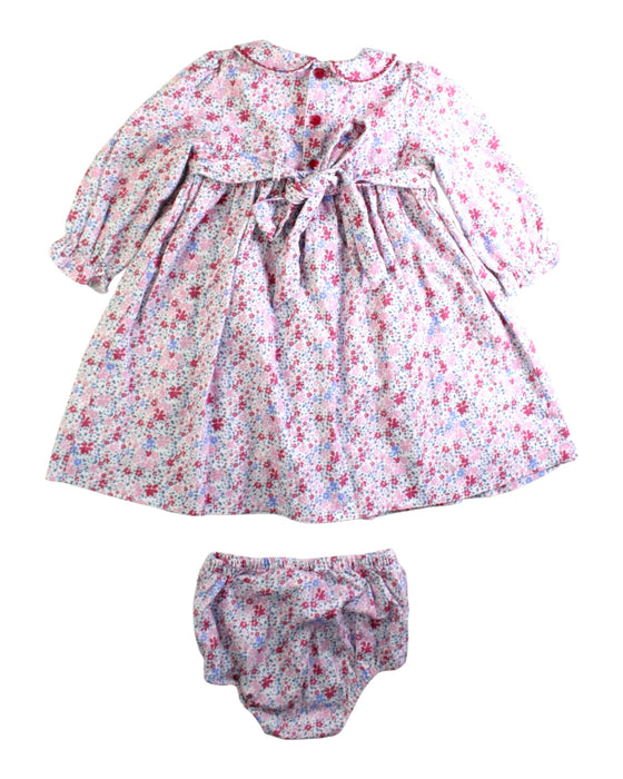 A Pink Dress Sets from Little Larks in size 6-12M for girl. (Back View)
