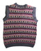 A Grey Sweater Vests from La Coqueta in size 4T for boy. (Back View)