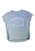 A Blue Short Sleeve T Shirts from Abercrombie & Fitch in size 11Y for girl. (Front View)