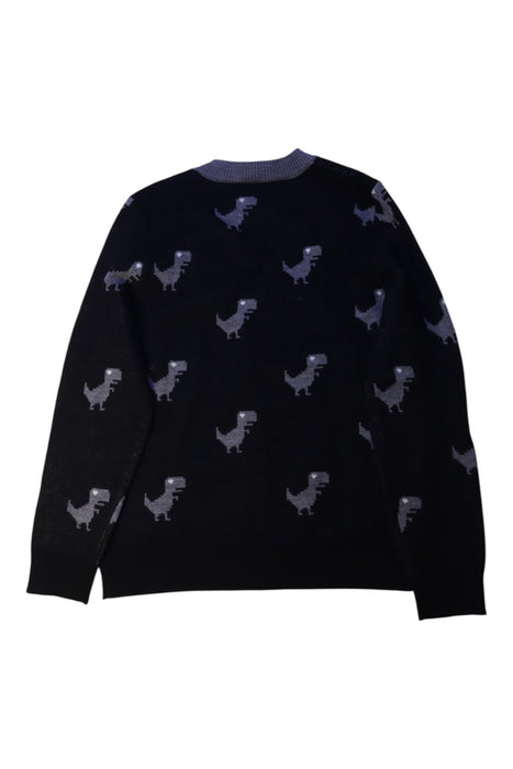 A Black Cardigans from Bora Aksu in size 10Y for boy. (Back View)