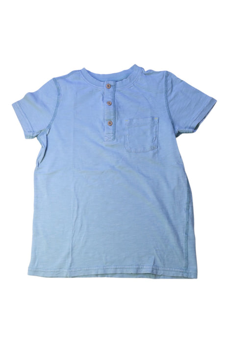 A Blue Short Sleeve Polos from Boden in size 8Y for boy. (Front View)