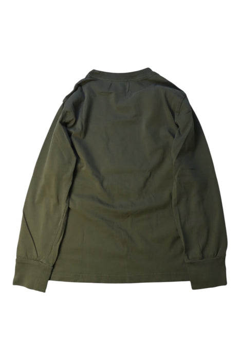A Green Long Sleeve T Shirts from Polo Ralph Lauren in size 8Y for boy. (Back View)