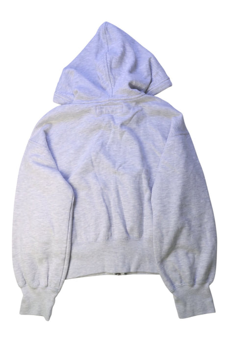 A Grey Hooded Sweatshirts from Abercrombie & Fitch in size 11Y for neutral. (Back View)