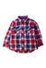 A Red Long Sleeve Shirts from Polarn O. Pyret in size 2T for boy. (Front View)