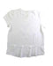 A White Short Sleeve Tops from ELLE in size 7Y for girl. (Back View)
