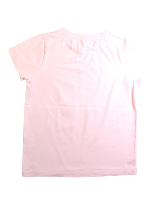 A Pink Short Sleeve T Shirts from ELLE in size 7Y for girl. (Back View)
