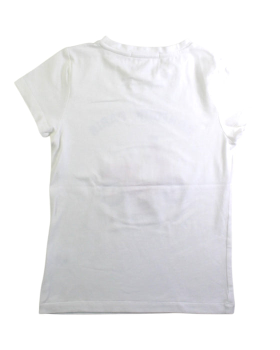 A White Short Sleeve T Shirts from ELLE in size 7Y for girl. (Back View)