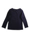 A Navy Long Sleeve Tops from Bonpoint in size 4T for girl. (Back View)