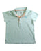 A Green Short Sleeve Polos from Kingkow in size 12-18M for boy. (Front View)