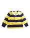 A Navy Long Sleeve Polos from Ralph Lauren in size 12-18M for boy. (Front View)