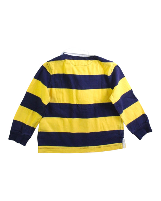 A Navy Long Sleeve Polos from Ralph Lauren in size 12-18M for boy. (Back View)