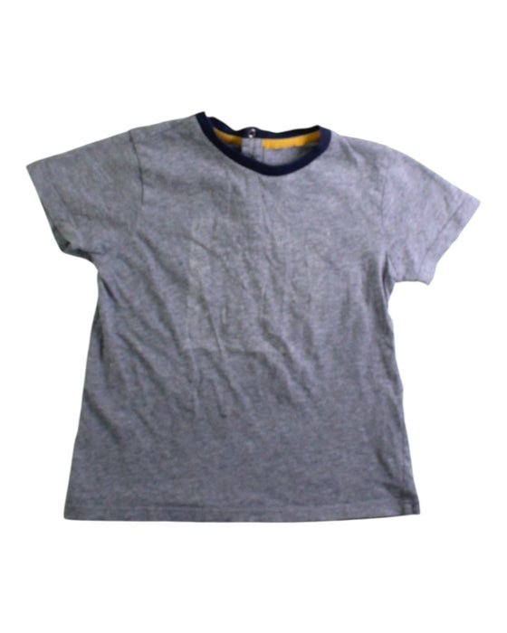A Grey Short Sleeve T Shirts from Emporio Armani in size 3T for boy. (Front View)