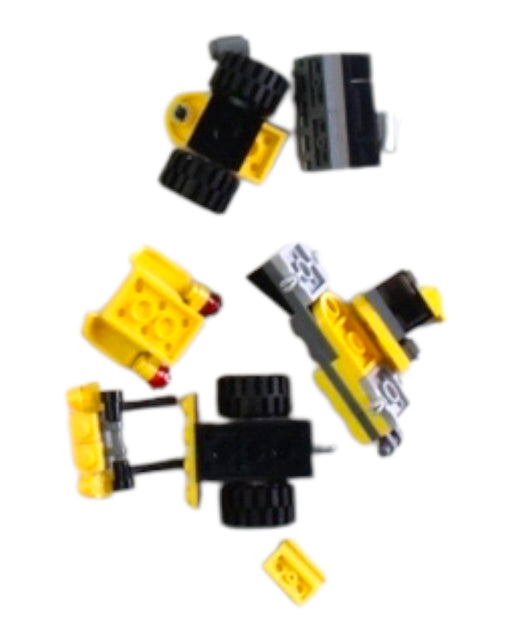 A Yellow Lego & Building Blocks from LEGO in size 6T for boy. (Front View)