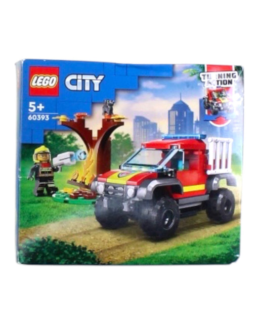 A Red Lego & Building Blocks from LEGO in size 5T for boy. (Front View)