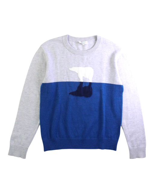 A Grey Crewneck Sweatshirts from Jared.M in size 6T for boy. (Front View)