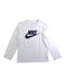 A White Long Sleeve T Shirts from Nike in size 7Y for neutral. (Front View)