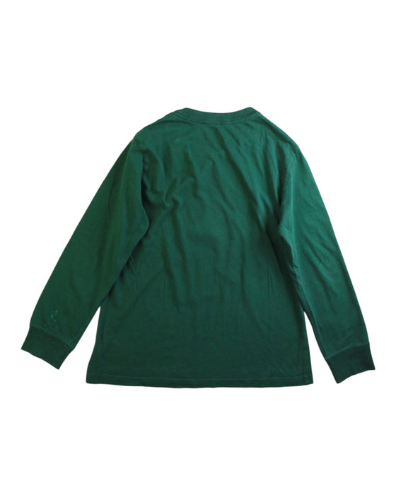 A Green Long Sleeve T Shirts from Polo Ralph Lauren in size 6T for boy. (Back View)