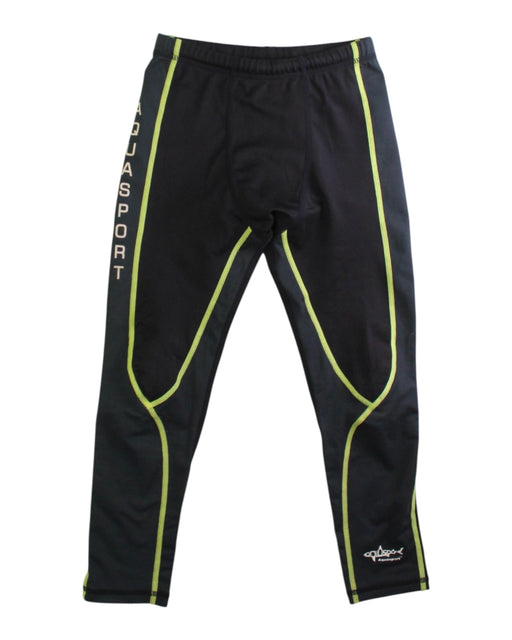 A Black Active Pants from Aquasport in size 6T for neutral. (Front View)