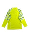 A Green Rash Guards from Aquasport in size 6T for neutral. (Back View)