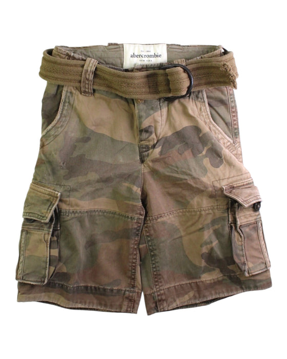 A Brown Shorts from Abercrombie & Fitch in size 8Y for boy. (Front View)