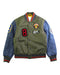 A Green Lightweight Jackets from Diesel in size 8Y for boy. (Front View)