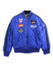 A Blue Puffer/Quilted Jackets from Diesel in size 8Y for boy. (Front View)