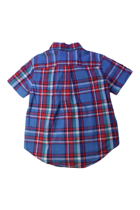 A Blue Short Sleeve Shirts from Ralph Lauren in size 4T for boy. (Back View)