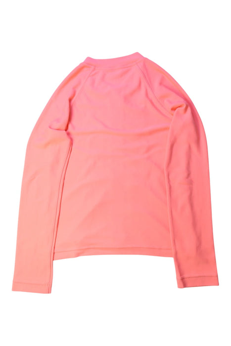 A Pink Rash Guards from Seafolly in size 5T for girl. (Back View)