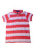 A Red Short Sleeve Polos from Mayoral in size 5T for boy. (Front View)
