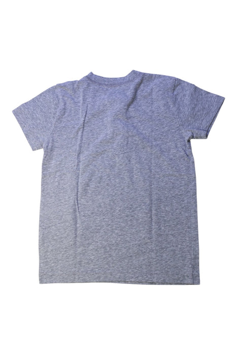 A Blue Short Sleeve Tops from Crewcuts in size 4T for boy. (Back View)