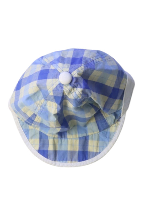 A Blue Sun Hats from Janie & Jack in size 6-12M for boy. (Back View)