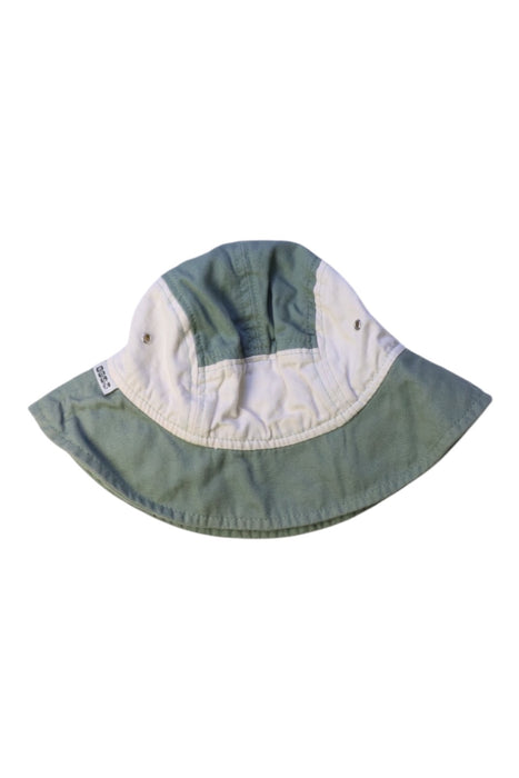 A Green Sun Hats from Ki ET LA in size 12-18M for neutral. (Front View)