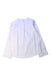 A White Long Sleeve Shirts from Jacadi in size 5T for boy. (Front View)