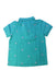 A Teal Short Sleeve Polos from Jacadi in size 4T for boy. (Back View)