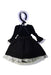 A Black Long Sleeve Dresses from Nicholas & Bears in size 12-18M for girl. (Back View)